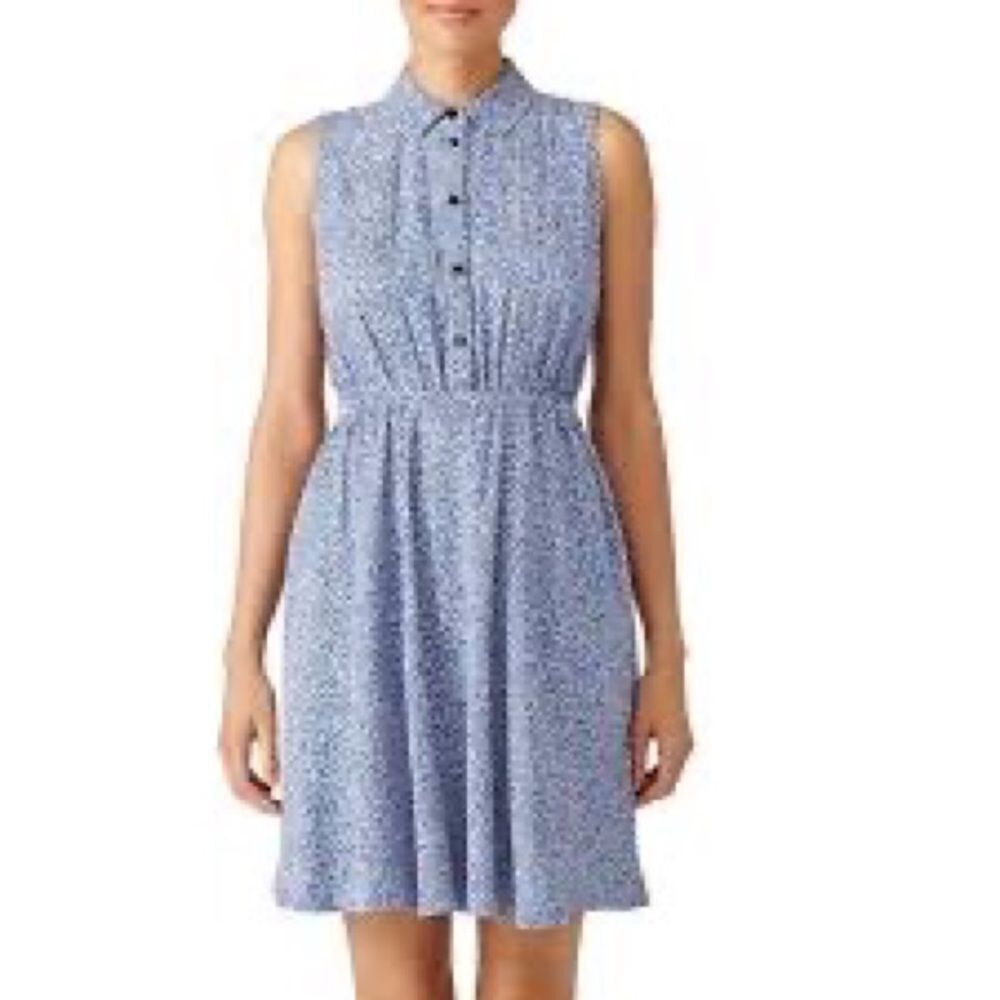 Kate Spade Blue Sleeveless Dress